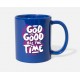 God Is Good All The Time Royal Blue Mugs